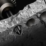 Masonry Drill Bit, Concrete Drill Bit Set, Tungsten Carbide Tip, Hex Shank Drill Bits, Cement Drill Bits 5 Pcs