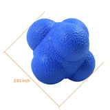 Reaction Ball,Reflex Ball for Hand Eye Coordination Training,2.83 inch, Pack of 3-Orange, Blue,Green In Australia - Darrahopens
