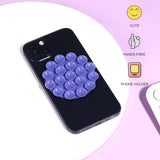 2pcs Suction Phone Case Mount, Silicone Adhesive Phone Holder Hands-Free Support Suction Phone Adhesive Mount Phone In Australia - Darrahopens