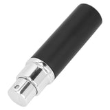 Refillable Perfume & Cologne Fine Mist Atomizers with Metallic Exterior & Glass Interior - Portable Travel 5ml (Black)