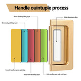 2 Pack Center-to-Center Drawer Handle Pulls Hidden Furniture Handle Aluminum Alloy Modern Lifting Cabinet Hardware