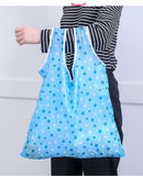 Foldable Reusable Shopping Bags,Tote Bags, 2 Pack Grocery Bags with Hook, Eco-friendly Travel Recycle Shopping Bags in Pocket In Australia - Darrahopens