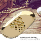 Gold Tray,Gold Decorative Trays,Oval Tray ,Stainless Steel Jewelry Tray,Perfume Tray,Bathroom Vanity Tray,Cosmetic In Australia - Darrahopens