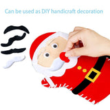 48 Pieces Fake Mustaches Novelty Self Adhesive Fake Mustache Set for Performance Masquerade Halloween Party Supplies