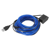 3 Meter/9.84ft Interior USB Neon EL Wire String Strip Blue Cold Light Glow String Strip Set for Car Decoration In Australia - Darrahopens