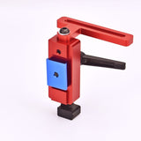 45 Type Miter Track Stop T-Track Woodworking Limiter Hand Tools Aluminum Alloy Miter T-Slot Stop Device for Sliding Chute