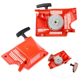 45cc 52cc 58cc Chainsaw Parts Single Recoil Pull Starter Assembly Spares for Chinese chainsaw 4500/5200/5800