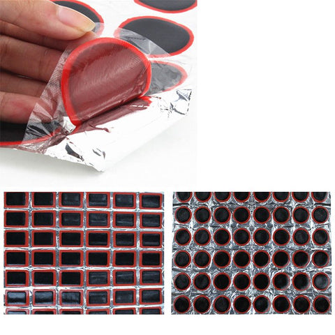 Bike Inner Tube Repair Kit - Bicycle Tube Patch Kits Bicycle Tire Repair kit Inner Tube Patch kit Rubber Patch kit 96 PCS In Australia - Darrahopens