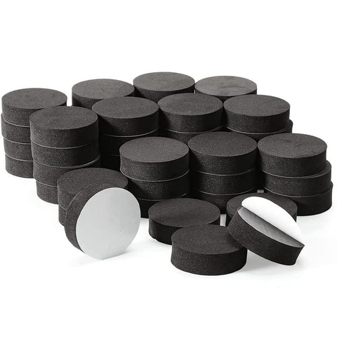 48Pcs Plant Pot Feet Risers Natural Rubber Flower Pot Mat Invisible Pot Feet for Heavy Outdoor Plants, Flower Pots In Australia - Darrahopens