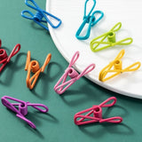 10 Pcs Random Colors Chip Clips, PVC Coating High Elasticity Strength Clothes Pins, Food Clips and Bag Clipsr In Australia - Darrahopens
