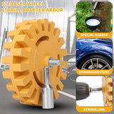 Car Sticker Decal Remover Rubber Eraser Wheel 4 Inch Auto Repair Auxiliary Cleaning Abrasives for Car Wheel Paint Polishing