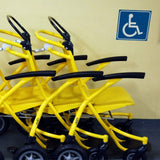 Disabled Stickers Kit - Handicap accessible Wheelchair - for Indoor and Outdoor Use - Car Van Truck Lorry Camper (4-Piece kit)
