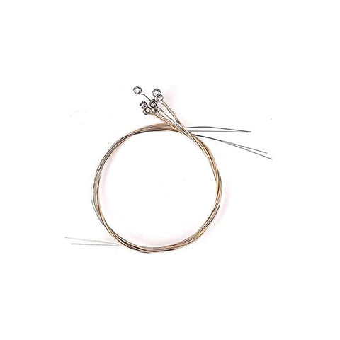 7pcs Lyre Harp String Replacement Metal String Musical Instrument Accessories for Lyre Harp Harpsichord Dulcimer Zither Stringed Instrument