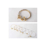7pcs Lyre Harp String Replacement Metal String Musical Instrument Accessories for Lyre Harp Harpsichord Dulcimer Zither Stringed Instrument