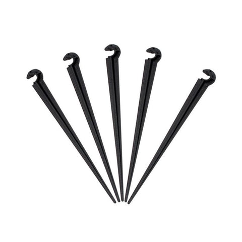 50pcs Irrigation Drip Support Stakes for 1/4-Inch Tubing Hose Flower Beds, Vegetable Gardens, Herbs Gardens