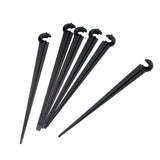 50pcs Irrigation Drip Support Stakes for 1/4-Inch Tubing Hose Flower Beds, Vegetable Gardens, Herbs Gardens