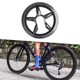 Bicycle Chainring Guard Bike Chain Guard Easy to Install Hole Dia Bicycle Sprocket Protective Cover for Road Bicycles