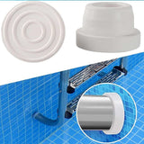 2x Outside Pool Ladder Bumpers For Inground Pool Ladder Rubber End Caps For Standard Swimming Poo
