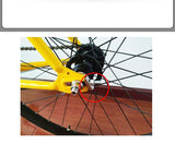 2PCS Bicycle Chain Adjuster Adjustable Chain Buckle Bicycle Wheel Fixing Button Zipper Chain Tensioner Chain Adjuster Suitable