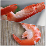 4pcs Desktop Decor Table Top Decor Fake Food Model Realistic Food Model Toys Birthday Decoration for Girl Shrimp Toy Simulated