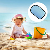2 pcs Sand Remover for Beach Sand Wipe Off Mitt Travel Accessories Clean for Sand Removal Bag, Volleyball, Beach Events In Australia - Darrahopens