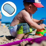 2 pcs Sand Remover for Beach Sand Wipe Off Mitt Travel Accessories Clean for Sand Removal Bag, Volleyball, Beach Events In Australia - Darrahopens