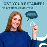 Retainer, Dental Retainer for Teeth, Retainers Nearly Invisible, Clear Retainer for Teeth, Clear Retainer, Teeth Retainer Kit