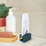 4 Pieces Toothpaste Dispenser Rolling Tube Toothpaste Squeezer Toothpaste Seat Holder for Bathroom Saves Toothpaste and Creams