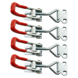 4pcs Toggle Latch Clamp, Stainless Steel Pull Hasp Latches, Quick Release Hand Tool Toggle Clamp for Smoker Lid Jig In Australia - Darrahopens