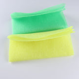 Exfoliating Washcloth Towel 4pcs Japanese Washcloth Nylon Beauty Skin Bath Wash Towel Sponge Korean Loofah Bath