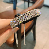 4 Pack Rhinestone Hair Bun Accessories Hair Styling Clips Birds Nest Hair Clip Glitter Bun Cover Claw Hair Clips for Buns