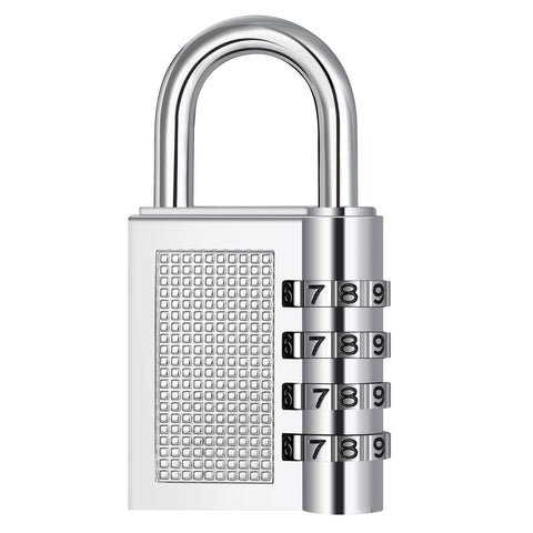 Locker Lock - 4 Digit Combination Lock for School Gym Locker, Sports Locker, Fence, Toolbox, Case, Outdoor, Fence In Australia - Darrahopens