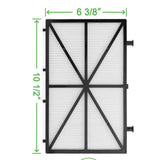 Robotic Pool Cleaner Filters, Replaces for M400/M500 Ultra Fine Cartridge Filter Panels, Part Number 9991432-R4, Pack of 2