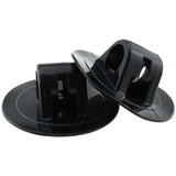 4PCS Black Engine Mount Boat Motor Stand Holder Rubber Fixing Bracket Buckle Inflatable Seat Outboard Hook Propeller Motor