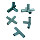 5pcs Pillar Plastic Connection Straight Cross Garden Pillar Connector Accessory Pvc Fitting Elbow Three Quarter Elbow Fitting Hose In Australia - Darrahopens