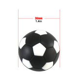 Table Football, 4pcs 36mm Plastic Table Soccer Balls Foosball Tabletop Game Foosball Accessory Replacements