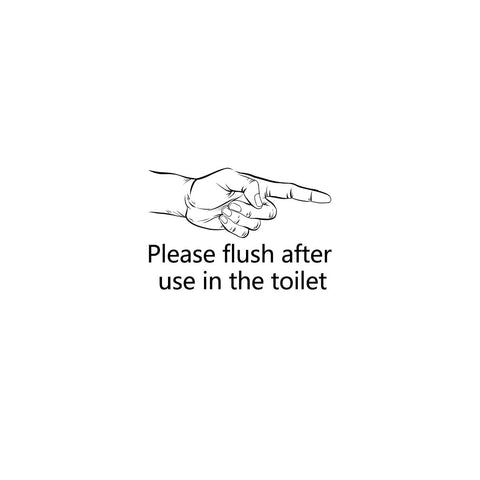 Warning Slogan Wall Sticker Decorate Stickers Toilet Seats Potty Seat for Toilet Bathroom Wall Decals Adhesive Wall Decal In Australia - Darrahopens