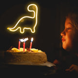 Dinosaur Neon Sign Led Light Wall Decoration Room Decor Cute Night Light Gift Children Kids Girl Gift Birthday Party Light In Australia - Darrahopens