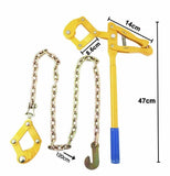 Chain Fence Strainer Electric Fence Energiser Repair Tool Barb Wire Puller Fence Stretcher Tensioner Heavy Duty Barbed Wire