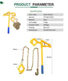 Chain Fence Strainer Electric Fence Energiser Repair Tool Barb Wire Puller Fence Stretcher Tensioner Heavy Duty Barbed Wire