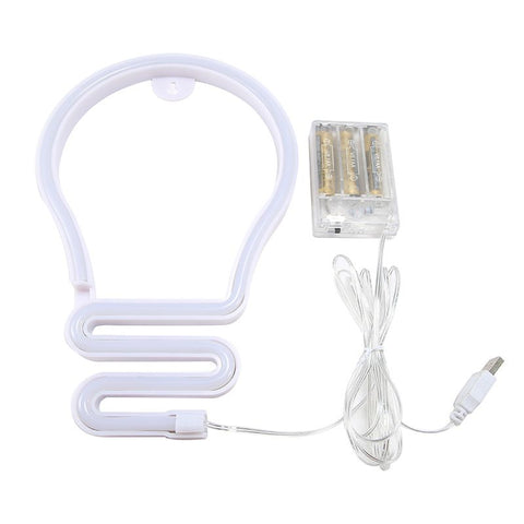 LED Neon Decorative Light, Neon Sign Shaped Decor Light, USB Charging & Battery Indoor Decor for Living Room, Birthday Party In Australia - Darrahopens