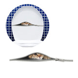 Cartoon Creative Cute Cat Toilet Wall Stickers Toilet Decorative Stickers Self-Adhesive Removable Wall Stickers Lovely Animals In Australia - Darrahopens