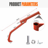 Wood Log Lifter Stainless Steel Effort Saving Log Roller Cant Hook, Orange, Power Tool Parts & Accessories