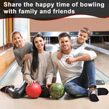 Bowling Shoe Covers 2 Pairs Black Bowling Shoes Slider Bowling Accessories for Women and Men (black)
