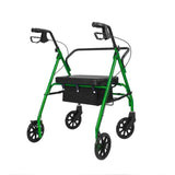 Large Walker Bag Under Seat for Four Wheel Rollator, Rollator Bag Tote Organizer Pouch Storage to Walkers for, Walker Accessories