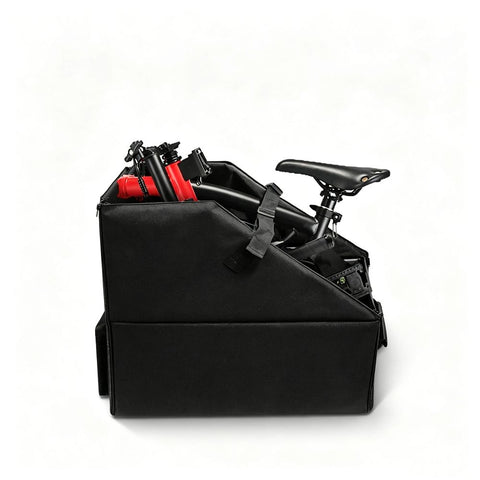 Folding Bicycle Storage Box Car Trunk Storage Box Foldable Bike Storage Container,29 x 58 x 58 cm