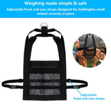 Calf Sling for Weighing Animals, Lamb Scale Hanging Weight Scale Sling with D-Ring Adjustable for Weighing Lamb Baby Alpaca