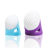 Sewing Thimble Finger Protector Silicone Rubber Anti Sticking Finger Guard for Handmade Home Sewing Patchwork DIY Crafts 6Pcs In Australia - Darrahopens