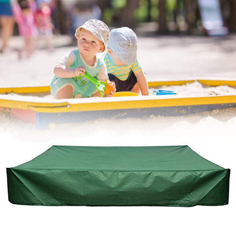 Sandbox Cover Square Waterproof Sandpit Cover with Drawstring Tool Dustproof Oxford Cloth Sandbox Cover Pool Protective- In Australia - Darrahopens