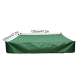 Sandbox Cover Square Waterproof Sandpit Cover with Drawstring Tool Dustproof Oxford Cloth Sandbox Cover Pool Protective- In Australia - Darrahopens